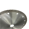 Hot Press diamond fine turbo diamond cutting disc for cutting granite , stone